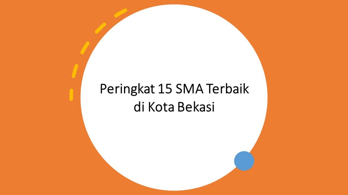 Peringkat 15 SMA Terbaik di Kota Bekasi 2021 Berdasarkan Nilai UTBK