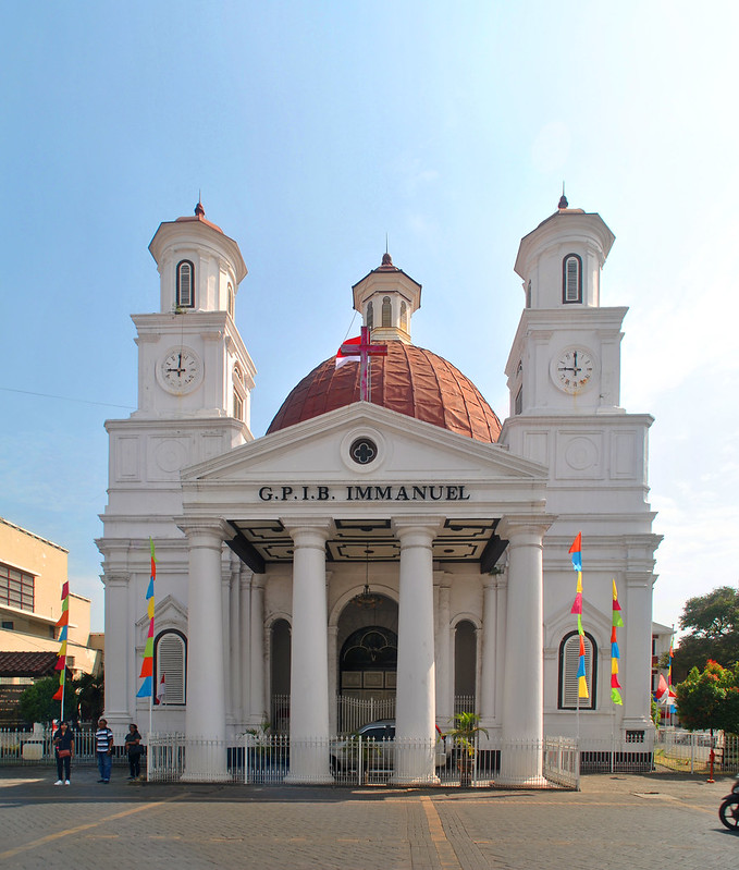 GPIB Immanuel atau Gereja Blenduk Semarang. Gambar Flickr