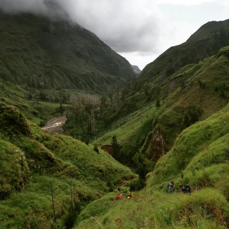 Gunung Rinjani. Gambar Instagram @lidaf68