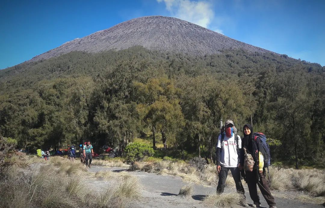 Gunung Semeru. Gambar Instagram @cahyanimaulida_