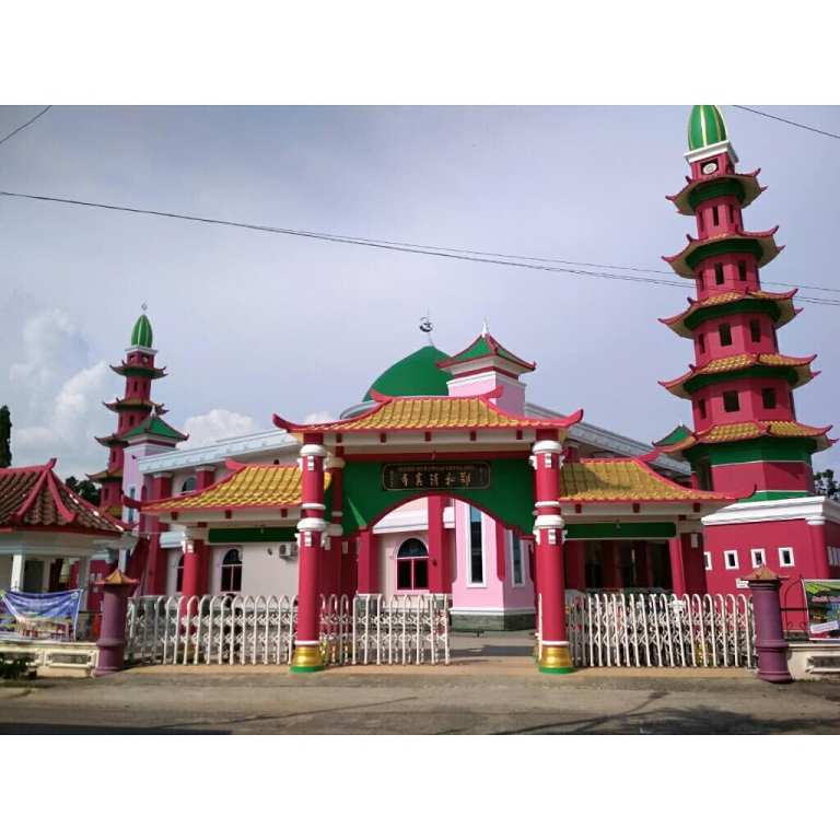 Masjid Cheng Ho Palembang. Images source IG @ina2nae