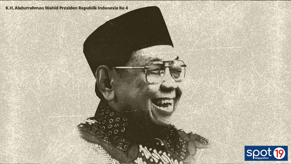 K.H. Abdurrahman Wahid Presiden Republik Indonesia Ke 4